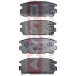 AKD-0098, Колодки тормозные дисковые задние, HYUNDAI TERRACAN 2001-
