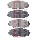 AKD-01101, Колодки тормозные дисковые передние, TOYOTA RAV4 2012 /RAV4 ACA30 ...
