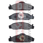 AKD0145, Колодки тормозные