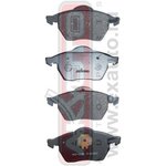 AKD-0188, Колодки торм.пер./без дат. (WVA 20676 19,5 mm), AUDI A4, A4 Cabrio ...