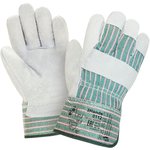 Перчатки 2Hands 0112, р-р 10,5, спилок КРС/ткань, 120 пары в упаковке