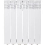P0000012824, Aluminum sectional radiator PRO 500/80/6 side connection 1008W