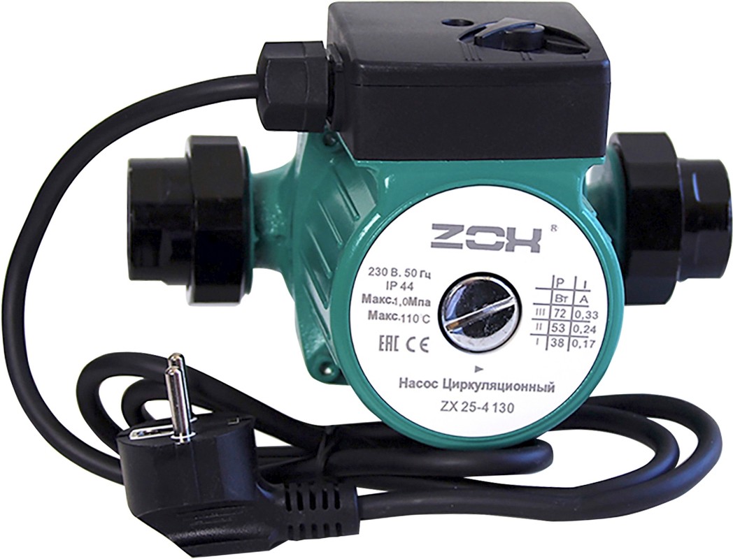Насос циркуляционный ZOX ZX 32-8 180, с гайками – купить оптом и в
