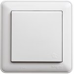 Розетка 1-м СП W59aqua 16А защ. шторки с заземл. бел. IP44 SchE RS16-152B-18