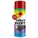 SP-R23, Краска красная аэрозоль 450мл акриловая Spray Paint Red AIM-ONE