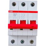 Рубильник ABB 3 полюса SD203/63 рычаг красный 2CDD283101R0063