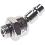 Соединитель быстросъемный шаровый угол: 60 градусов 1/4 56 мм раб. давл ...