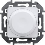 673790, Rotary-push light regulator 300W white INSPIRIA