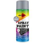 SP-G48, Краска серая аэрозоль 450мл акриловая Spray Paint Gray AIM-ONE