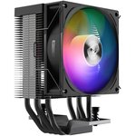 Кулер PCCooler R400 ARGb черный 92мм алюминий+медь 2200r m 30db 4-pin 180W 133мм