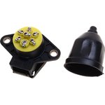 03RF0653, Разъем электрический прицепа ISO 3731 Type S 7-полюсный (розетка ...