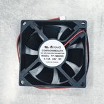Fan COMMONWEALTH FP-108D/DC 80x25 24V 0.13A 2pin