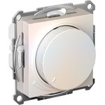 ATN000423, ATLASDESIGN DIMMER turn-push, LED, RC, 400W, fur., PEARL
