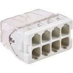 ED 772-208, Клемма соединительная 8-контактная Elеctrodeel ED 772-208, сечение 0,5-2,5 мм2, 24А/450В (упаковка 100 штук)