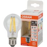 4058075684249, Лампа светодиодная филаментная LED Star Грушевидная 11Вт (замена ...