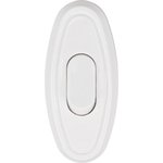 36-3016, Switch-button 250V 6A ON-OFF white for electric wire (for table lamp / ...