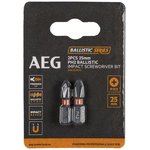 Биты ударные AAK252PH2 (2 шт; PH2; 25 мм) AEG 4932479164