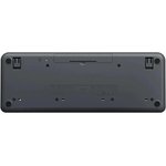 Клавиатура Logitech Wireless Keyboard K250, Bluetooth, Black, Rus/Eng [920-013452]