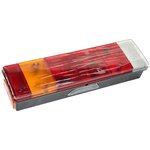 ST10115, Фонарь задний универсальный левый (467х132мм) кабель сзади с подсветкой номера AYFAR