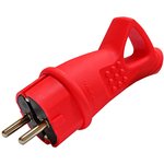 3071, Вилка с ушком c/з каучук 16А 250 В IP44 ...