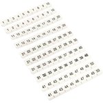 zb-st-2.5-nlpe-1-50, Маркеры для JXB-ST 2,5 NLPE с нумерацией 1-50 (100шт.)