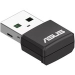 ASUS USB-AX55 NANO Беспроводной двухдиапазонный USB 2.0 адаптер AX1800 ...
