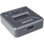 Док Станция SSD M.2 NVME AgeStar 31CBNV1C (GRAY) серый