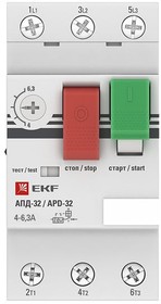Photo 1/10 Automatic motor protection switch APD-32 4-6.3A APD2-4.0-6.3