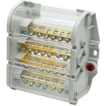 Блок распределительный 4p 5х7мм на DIN-рейку DKC BD16084