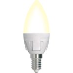 LED-C37 7W/3000K/E14/FR/DIM PLP01WH Лампа светодиодная, диммируемая UL-00004296