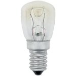 01854, Incandescent lamp for refrigerators IL-F25-CL-15/E14. Cardboard packaging