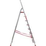 Stepladder of 8 steps with a width of 130 mm, PROFI AAA-10