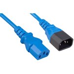 Cabeus PC-189-VDE-1.8M-BL Кабель питания монитор-компьютер IEC 320 C13 - IEC 320 ...