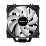 EX301155RUS, Кулер ExeGate Dark Magic EXX400V3-PWM.RGB (Al+Cu, черное покрытие ...