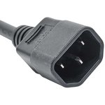 R5CORD3405, Кабель питания IEC320 C13 - IEC320 C14 0.5м сечение 3х1,5 мм