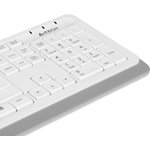 A4Tech F1010 WHITE, Клавиатура + мышь A4Tech Fstyler F1010 клав:белый/серый ...
