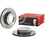 09.7226.11, Диск тормозной UV Coated | перед |
