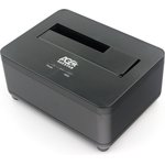 Докстанция 2,5"/3,5" SATAIII AgeStar 3UBT7 USB 3.0, пластик+алюминий, черная