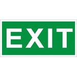 2502000280, Пиктограмма ПЭУ 012 ''Exit'' 130х260