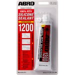SS-1200-CLR-3-RW, Герметик 1200 силиконовый прозрачный 85 г SS-1200-CLR-3-RW ABRO, шт