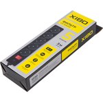 XSF-10-5ES-3(b), Удлинитель сетевой с фильтром, 5 розеток, 3 м, черный