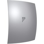 Вентилятор вытяжной D100 BREEZE 4С с обратным клапаном Серый металлик DICITI