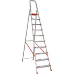 Stepladder of 10 steps with a width of 130 mm, PROFI AAA-08