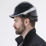 DIAM5GRJAFL, Каска защитная строительная BASEBALL DIAMOND V цвет Серый