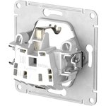 ATN000443S, ATLASDESIGN РОЗЕТКА с заземлением, 16А, быстрозажимные клеммы, ЖЕМЧУГ