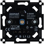 Jasmart G Black Matte Dimmer Universal 3-500 W, LED 3-250 W, HV-500 W, Dimmer
