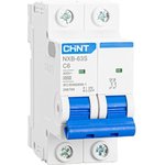 Circuit breaker CHINT NXB-63S 2P 6A 4.5kA ...