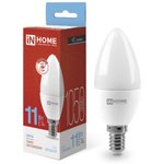 4690612024844, Лампа светодиодная LED-СВЕЧА-VC 11Вт 230В Е14 6500К 1050Лм IN HOME