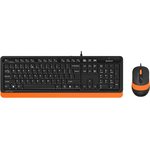 A4Tech F1010 ORANGE, Клавиатура + мышь A4Tech Fstyler F1010 ...
