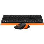 A4Tech F1010 ORANGE, Клавиатура + мышь A4Tech Fstyler F1010 ...